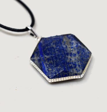 Lapis Lazuli Star of David Pendant