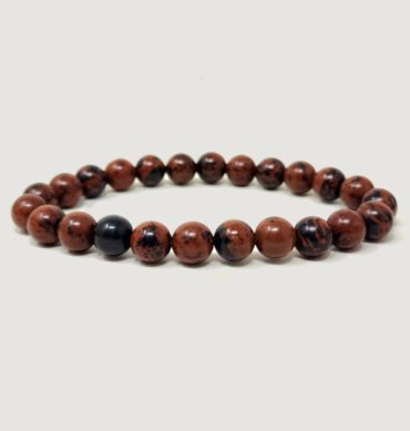 MAHOGANY OBSIDIAN BRACELET