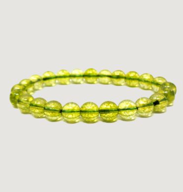 PERIDOT CRYSTAL BRACELET