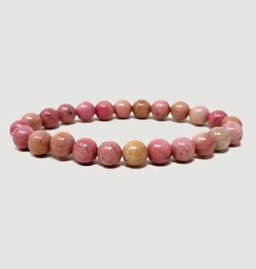 Pink Rhodonite Gemstone Bracelet