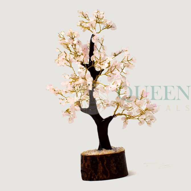 Rose Quartz Fengshui Tree