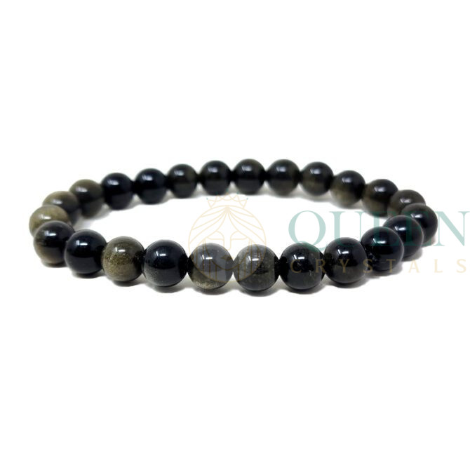 SHEEN OBSIDIAN BRACELET