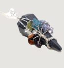 Grey Aventurine Chakra Pendulum (1) 1