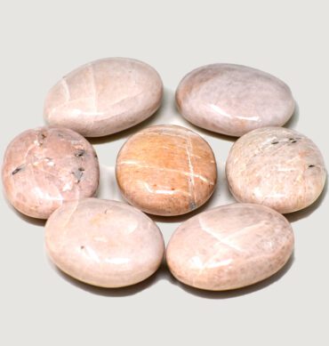 Peach Moonstone Crystal Palmstone