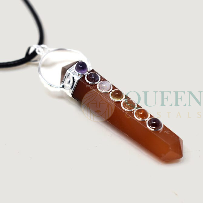 Red Aventurine Chakra Pendant