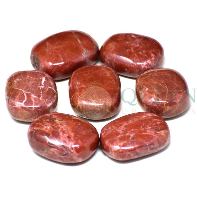 Red Jasper Palm Stone