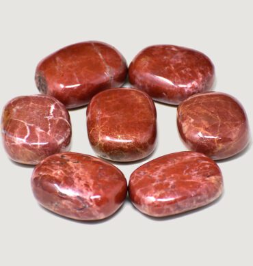 Red Jasper Palm Stone