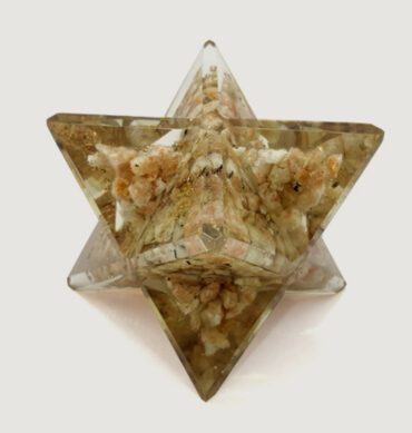 Sunstone Orgonite Merkaba Star