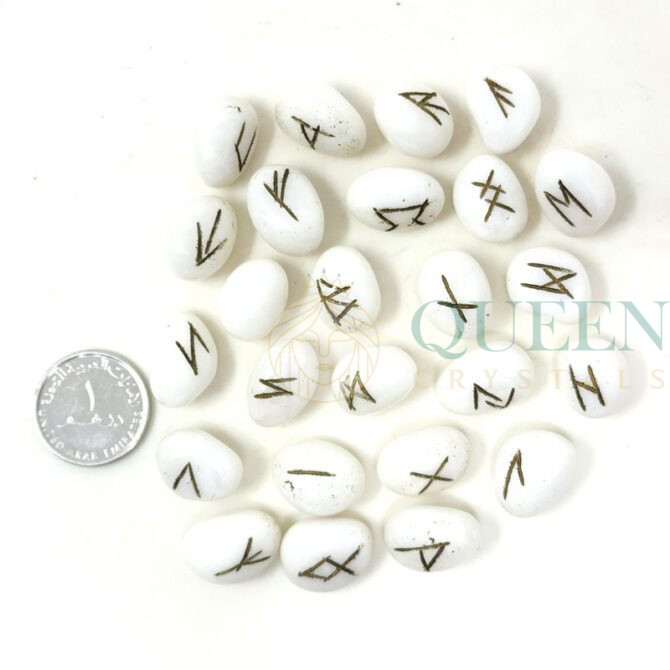 White Quartz Rune Set