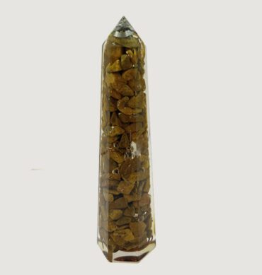 Yellow Camel Jasper Orgonite Obelisk