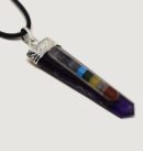 Amethyst Chakra Point Pendant