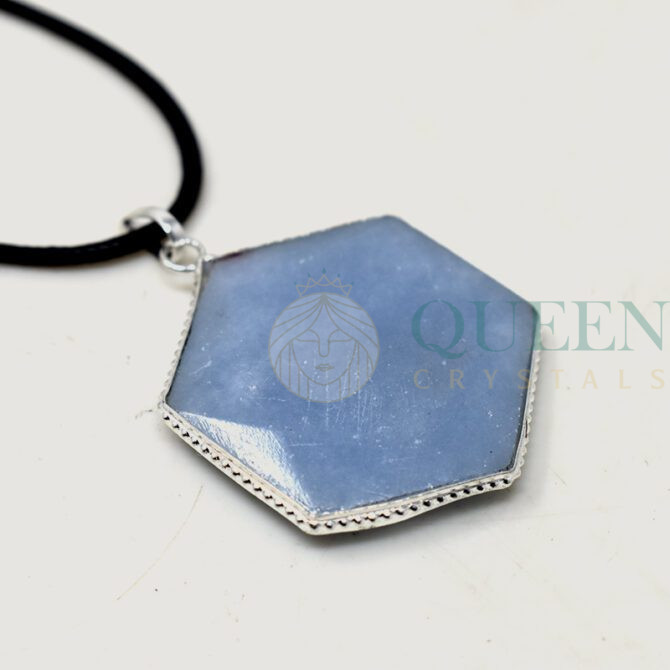 Angelite-Metatron-Star-Pendant