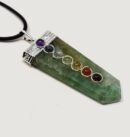 Chakra Green Fluorite Pendant