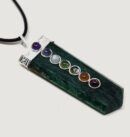 Chakra Green Mica Pendant