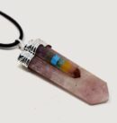 Rose Quartz Chakra Pendant