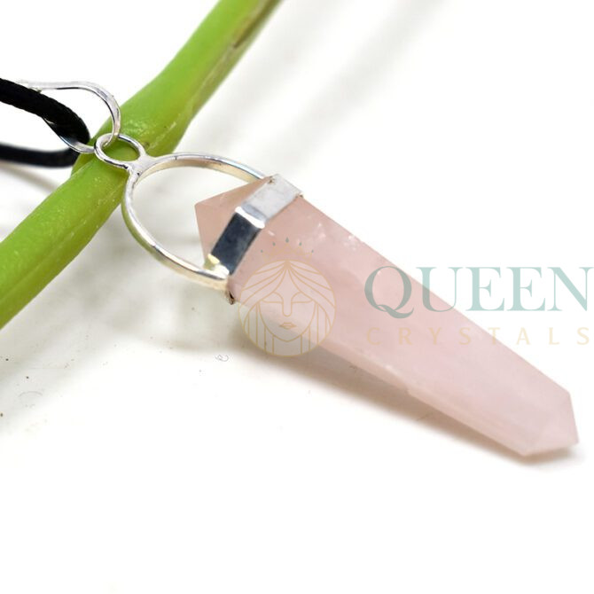 Rose-Quartz-Double-Point-Pendant