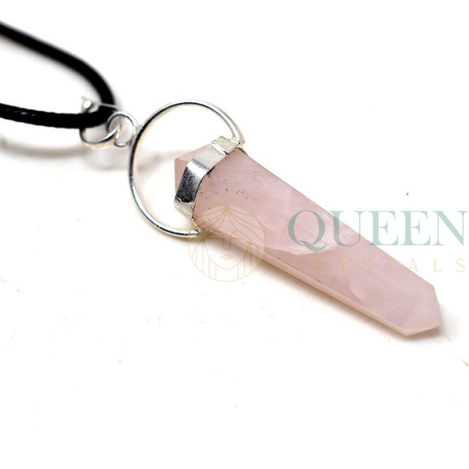 Rose-Quartz-Double-Point-Pendant