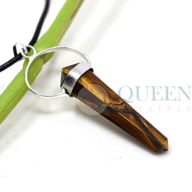 Tiger-Eye-Double-Point-Pendant