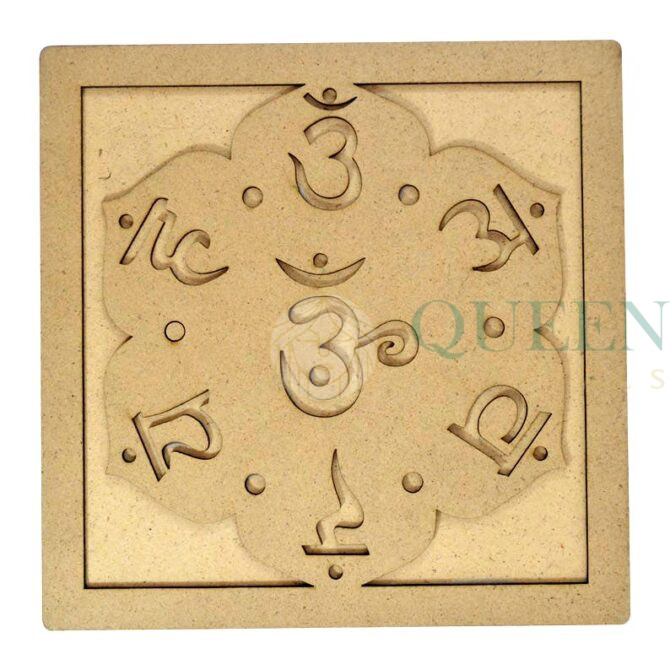 7 Chakra Engraved Karuna Stone with Wooden Box Reiki Healing Home Decorc EMF Protection Natural Gemstone Positive Energy Generator 2