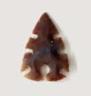 Wholesale Four Nodge Agate Arrowhead With Hole for Sale (2)