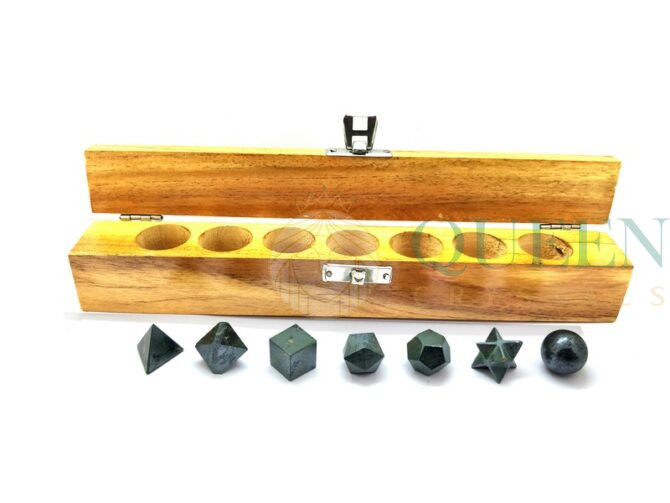 Hematite Crystal Geometry Set (9)