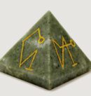 Wholesale Mehndi Agate Reiki Engraved Pyramid for Sale 2