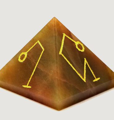 Wholesale Yellow Jasper Reiki Engraved Pyramid for Sale 1