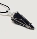 Amethyst Wire Pendulum Pendant (2) 1