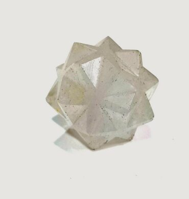 Clear Crystal Quartz 20 Point Merkaba Star 1