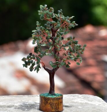 Green Jade Crystal Copper Tree (2)