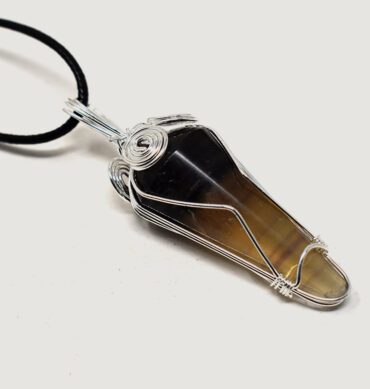 Multi Fluorite Pendulum Pendant (2) 1