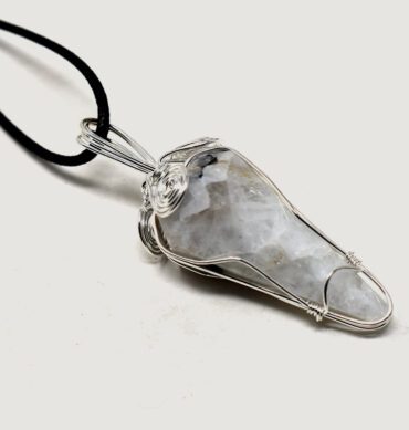 Rainbow Moonstone Pendulum Pendant (2) 1