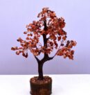 Red Carnelian Crystal Copper Tree (2)