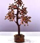 Tiger Eye Crystal Copper Tree