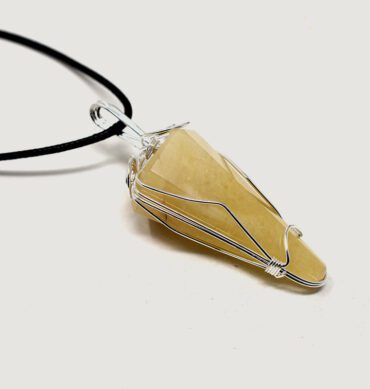 Yellow Aventurine Pendulum Pendant (2) 1