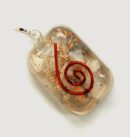 Moonstone Orgone Rounded Square Pendant 1