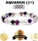 Aquarius Crystal Zodiac Bracelet (1) M